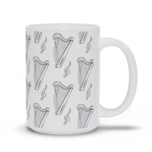 Load image into Gallery viewer, Lever Harp Pattern Mug