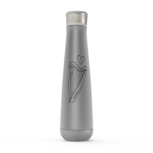 Load image into Gallery viewer, I Heart Lever Harp Water Bottle