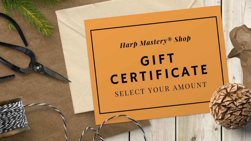 Harp Mastery® Gift Card