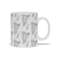 Lever Harp Pattern Mug