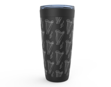 Load image into Gallery viewer, Lever Harp Pattern Travel Mug
