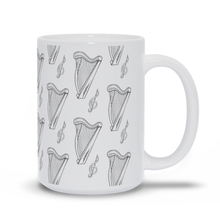 Load image into Gallery viewer, Lever Harp Pattern Mug
