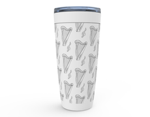 Load image into Gallery viewer, Lever Harp Pattern Travel Mug
