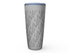 Load image into Gallery viewer, Pedal Harp Pattern Travel Mug
