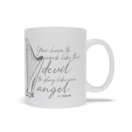 Carlos Salzedo Quote Mug